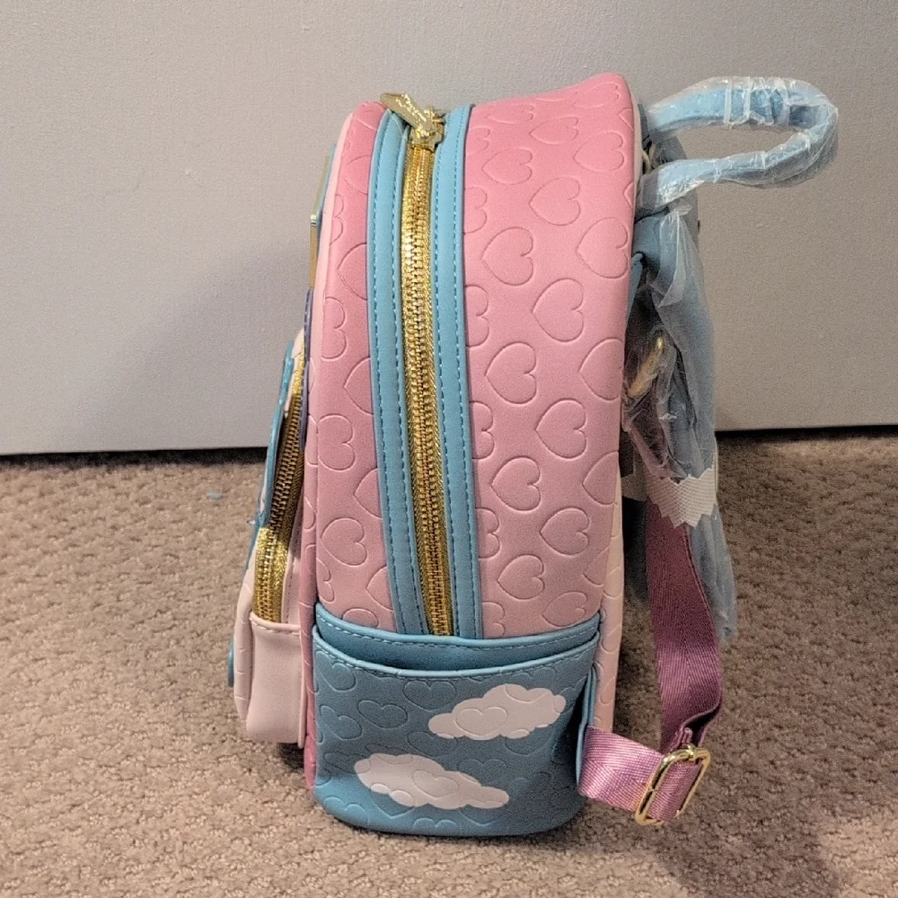 Loungefly Disney Eeyore Heart Balloons Mini Backpack NWT